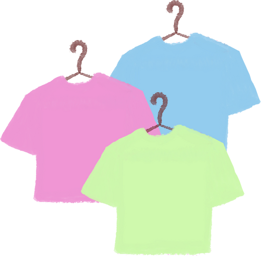 Clothes with Hangers